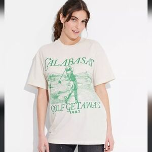 NWT Calabasas Golf Getaway graphic tee size XXL